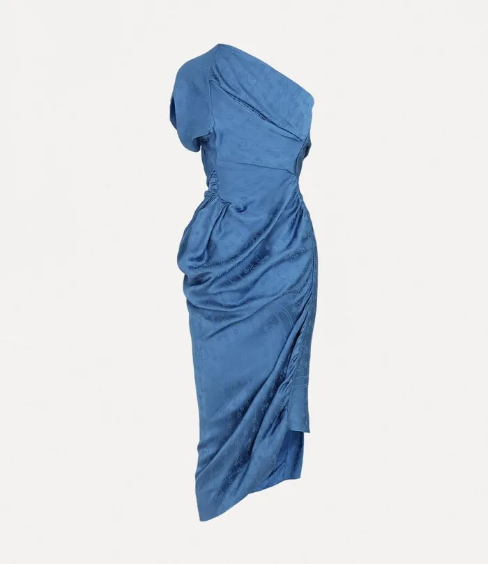 Women Andalouse Dress Blue Vivienne Westwood Dresses Women Andalouse Dress Blue Vivienne Westwood Dresses