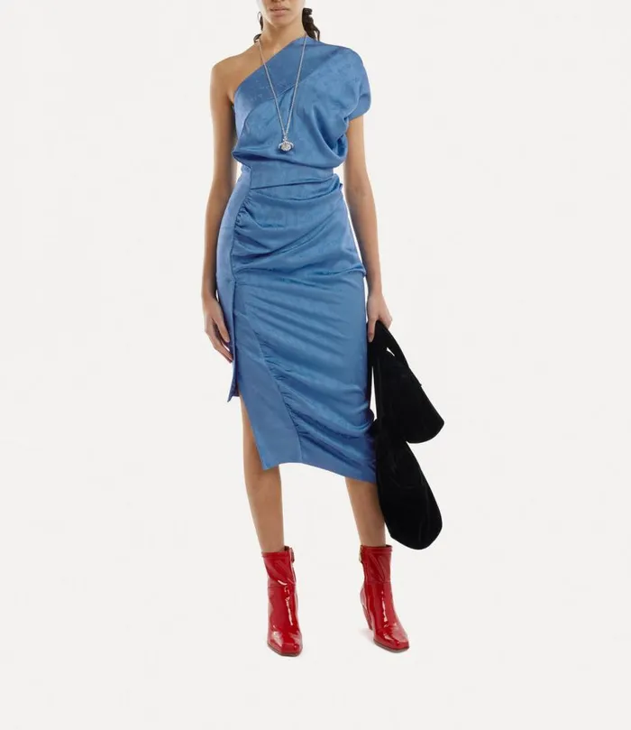 Women Andalouse Dress Blue Vivienne Westwood Dresses Women Andalouse Dress Blue Vivienne Westwood Dresses