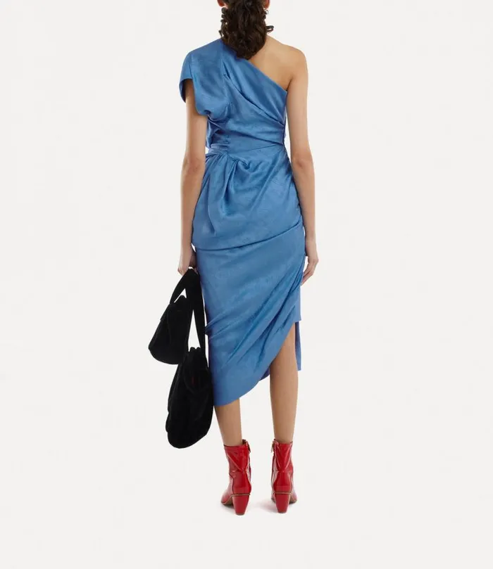 Women Andalouse Dress Blue Vivienne Westwood Dresses Women Andalouse Dress Blue Vivienne Westwood Dresses