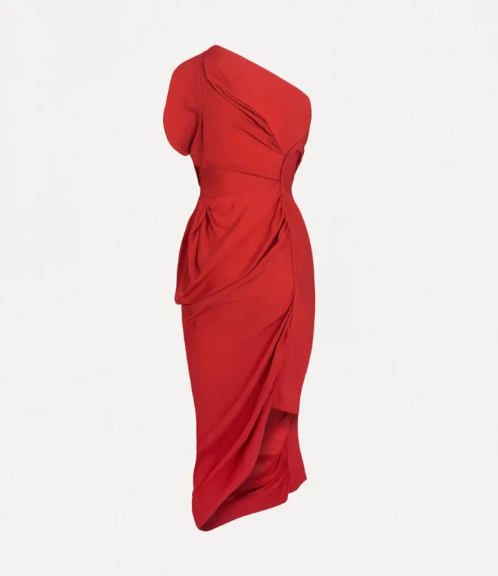 Women Andalouse Dress Red Vivienne Westwood Dresses Women Andalouse Dress Red Vivienne Westwood Dresses