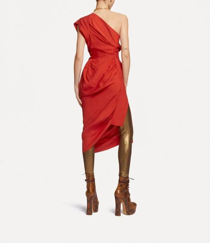 Women Andalouse Dress Red Vivienne Westwood Dresses Women Andalouse Dress Red Vivienne Westwood Dresses