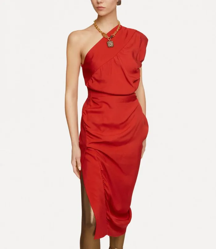 Women Andalouse Dress Red Vivienne Westwood Dresses Women Andalouse Dress Red Vivienne Westwood Dresses