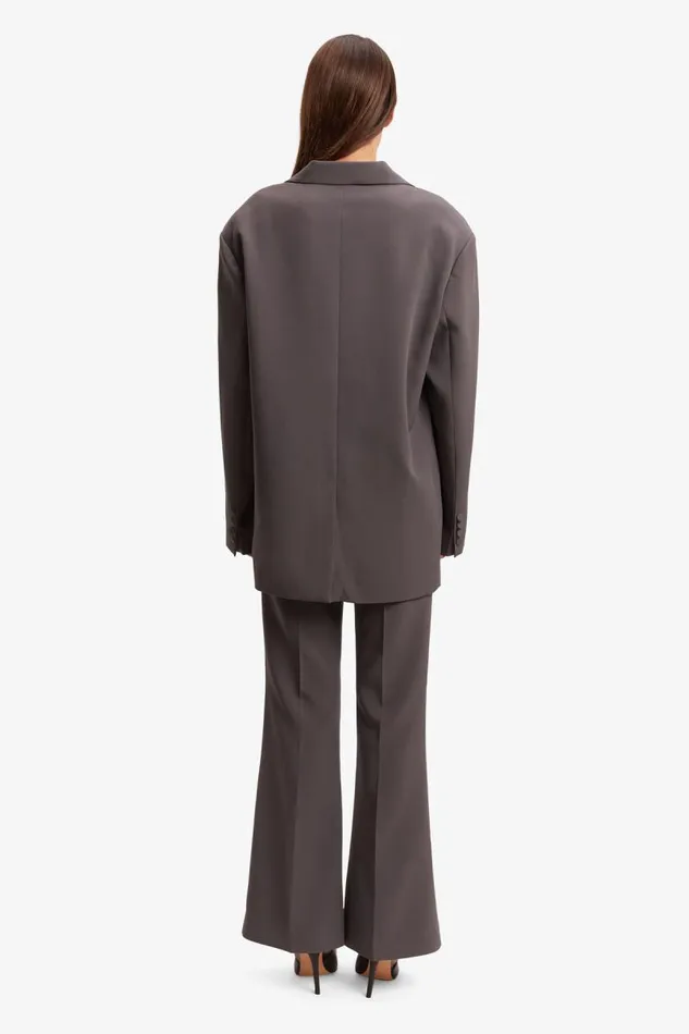 Women Bardot Blazers Akia Oversized Blazer In Charcoal Women Bardot Blazers Akia Oversized Blazer In Charcoal