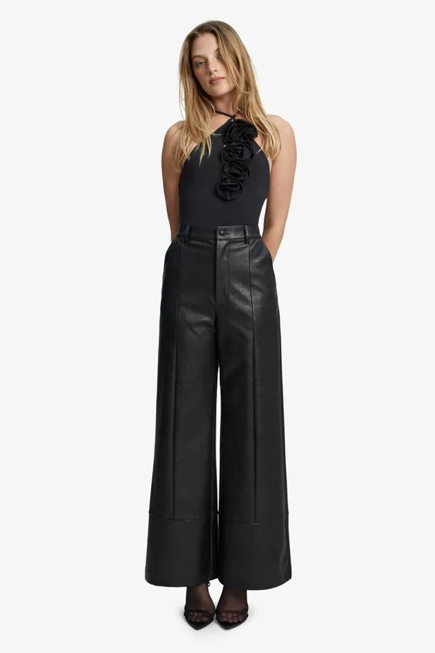 Women Bardot Bodysuits Erika Jersey Bodysuit In Black Women Bardot Bodysuits Erika Jersey Bodysuit In Black