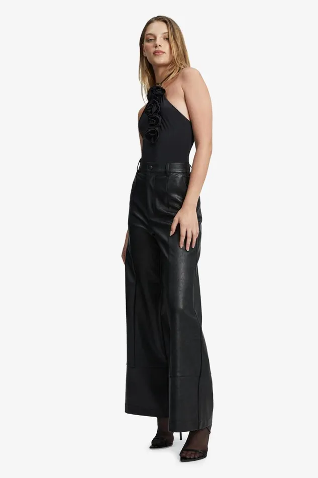 Women Bardot Bodysuits Erika Jersey Bodysuit In Black Women Bardot Bodysuits Erika Jersey Bodysuit In Black