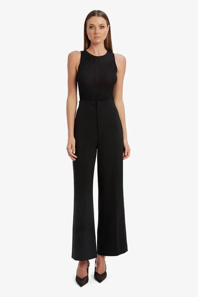 Women Bardot Pants Anna High Waist Pant In Black Women Bardot Pants Anna High Waist Pant In Black