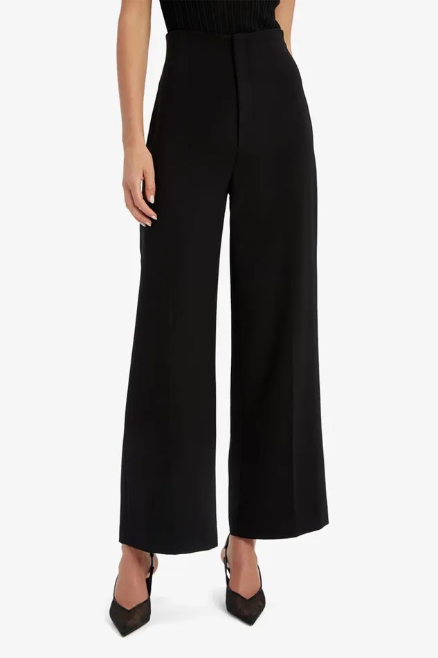 Women Bardot Pants Anna High Waist Pant In Black Women Bardot Pants Anna High Waist Pant In Black