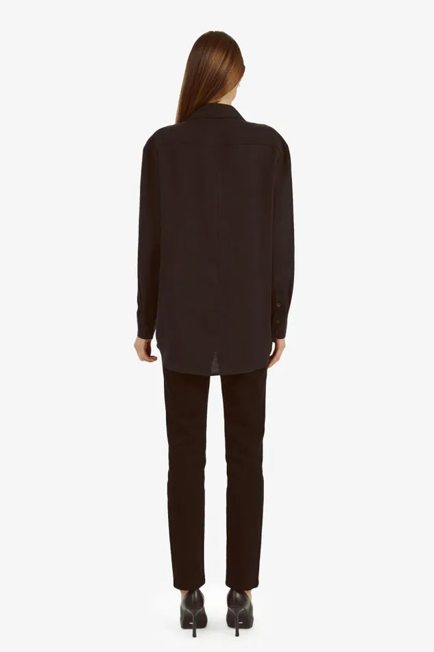 Women Bardot Shirts and Blouses Albee Lightweight Shirt In Black Women Bardot Shirts and Blouses Albee Lightweight Shirt In Black
