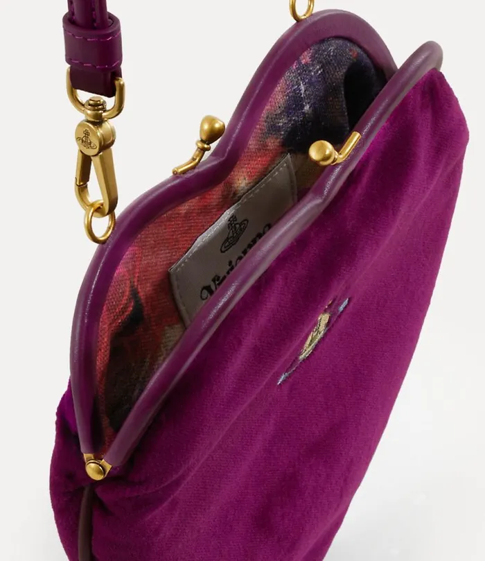 Women Belle Heart Frame Purse Purple Vivienne Westwood Wallets And Purses Women Belle Heart Frame Purse Purple Vivienne Westwood Wallets And Purses