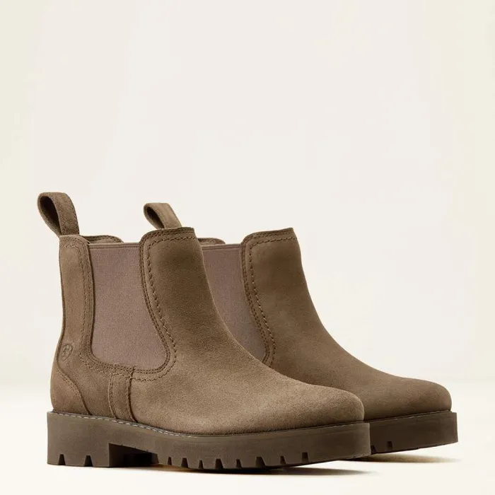 Women Booties Ariat Wexford Lug Chelsea Boot Dark Moss Women Booties Ariat Wexford Lug Chelsea Boot Dark Moss