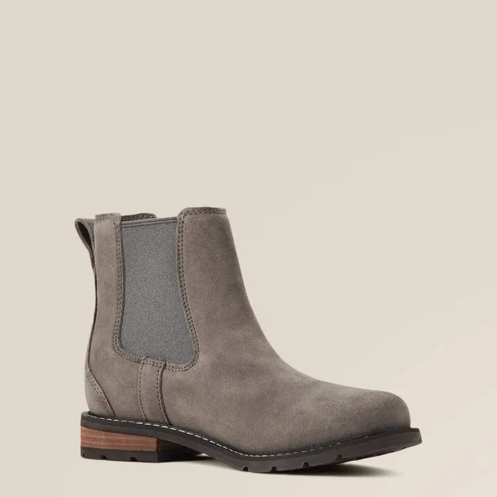 Women Booties Ariat Wexford Waterproof Chelsea Boot Taupe Women Booties Ariat Wexford Waterproof Chelsea Boot Taupe