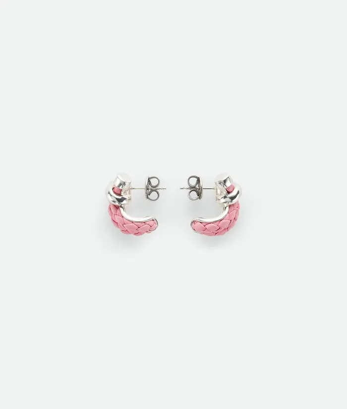 Women Bottega Veneta Earrings Knot Hoop Earrings Ribbon