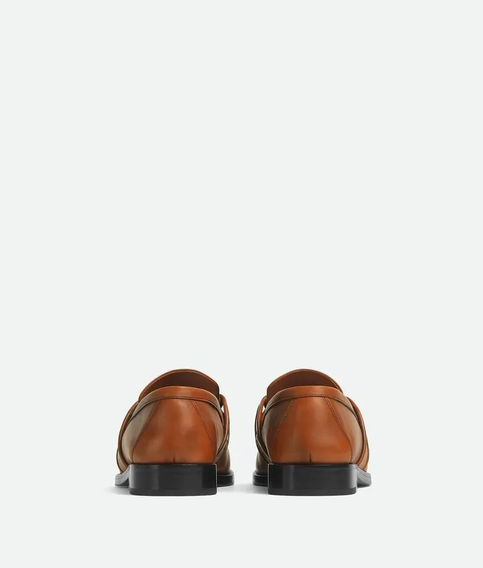 Women Bottega Veneta Flats Astaire Loafer Light Wood