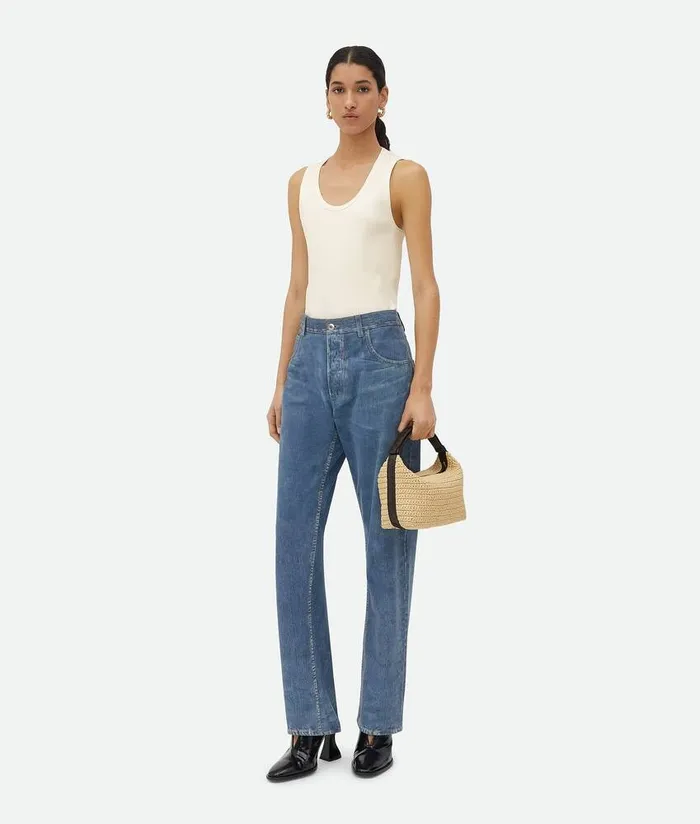 Women Bottega Veneta Mini Wallace Naturalfondant