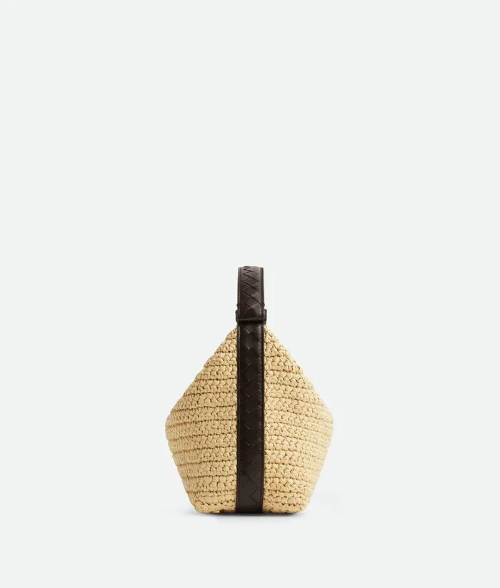 Women Bottega Veneta Mini Wallace Naturalfondant