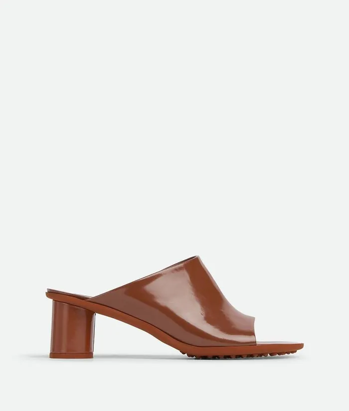 Women Bottega Veneta Sandals Atomic Mule Brown Sugar