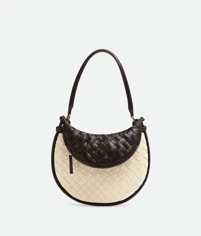 Women Bottega Veneta Shoulder Small Gemelli Naturalfondant