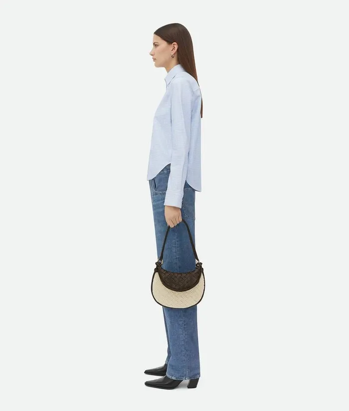 Women Bottega Veneta Shoulder Small Gemelli Naturalfondant