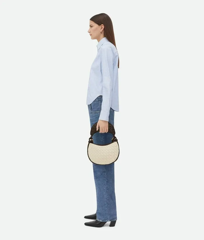 Women Bottega Veneta Shoulder Small Gemelli Naturalfondant