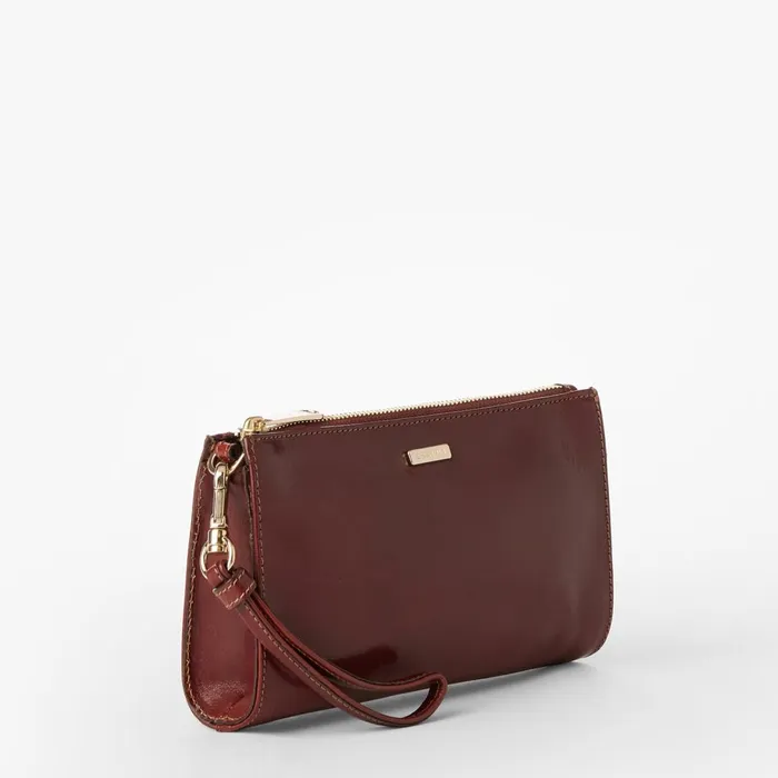 Women Brahmin Clutches Daisy Cognac Topsail Women Brahmin Clutches Daisy Cognac Topsail