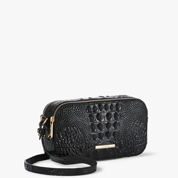 Women Brahmin Crossbodies Danica Black Melbourne Women Brahmin Crossbodies Danica Black Melbourne
