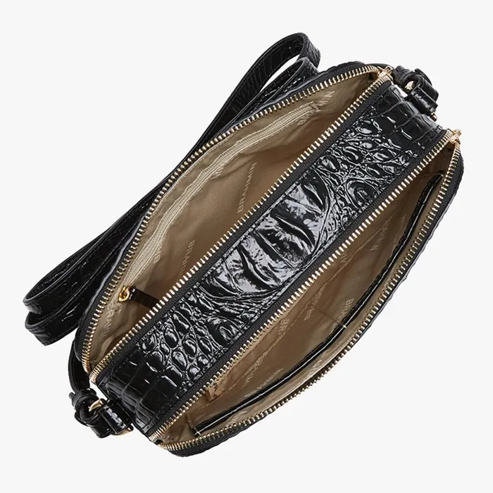 Women Brahmin Crossbodies Danica Black Melbourne Women Brahmin Crossbodies Danica Black Melbourne