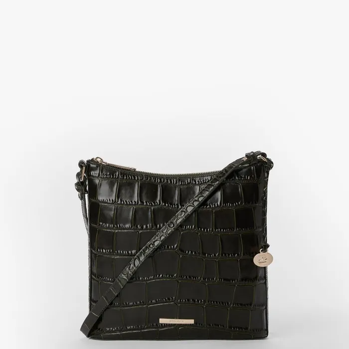 Women Brahmin Crossbodies Katie Matcha Green Baize