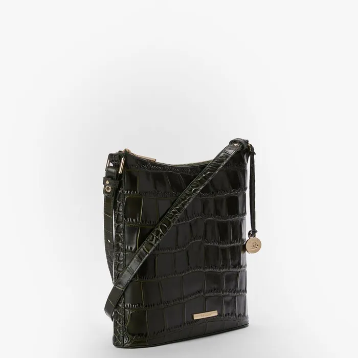 Women Brahmin Crossbodies Katie Matcha Green Baize Women Brahmin Crossbodies Katie Matcha Green Baize