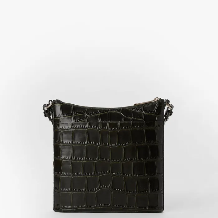 Women Brahmin Crossbodies Katie Matcha Green Baize Women Brahmin Crossbodies Katie Matcha Green Baize