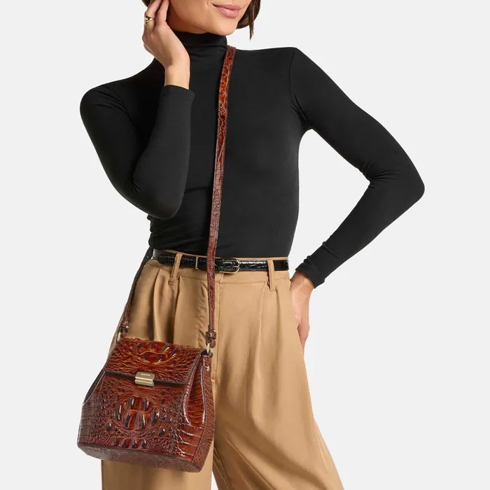 Women Brahmin Crossbodies Margo Pecan Melbourne Women Brahmin Crossbodies Margo Pecan Melbourne
