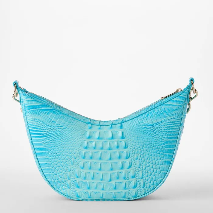 Women Brahmin Crossbodies Percy Tropic Blue Melbourne Women Brahmin Crossbodies Percy Tropic Blue Melbourne