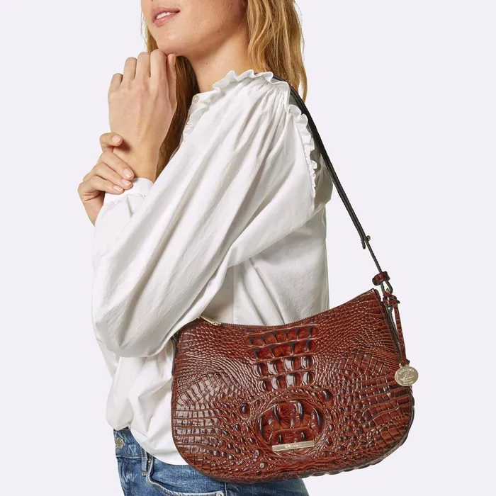 Women Brahmin Crossbodies Shayna Chrysanthemum Ombre Women Brahmin Crossbodies Shayna Chrysanthemum Ombre