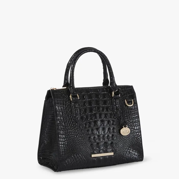 Women Brahmin Satchels Anywhere Convertible Black Women Brahmin Satchels Anywhere Convertible Black