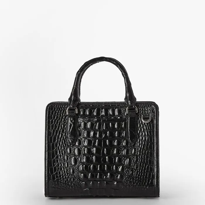 Women Brahmin Satchels Cami Black Melbourne Silver Hardware Women Brahmin Satchels Cami Black Melbourne Silver Hardware
