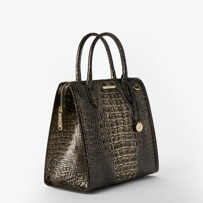 Women Brahmin Satchels Caroline Onyx Melbourne Women Brahmin Satchels Caroline Onyx Melbourne