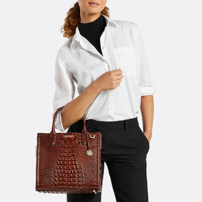 Women Brahmin Satchels Caroline Onyx Melbourne Women Brahmin Satchels Caroline Onyx Melbourne