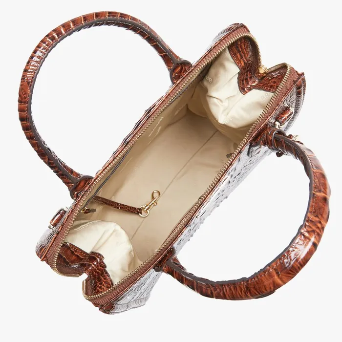 Women Brahmin Satchels Caroline Pecan Melbourne Women Brahmin Satchels Caroline Pecan Melbourne
