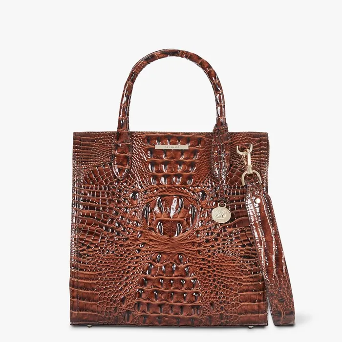 Women Brahmin Satchels Caroline Pecan Melbourne Women Brahmin Satchels Caroline Pecan Melbourne