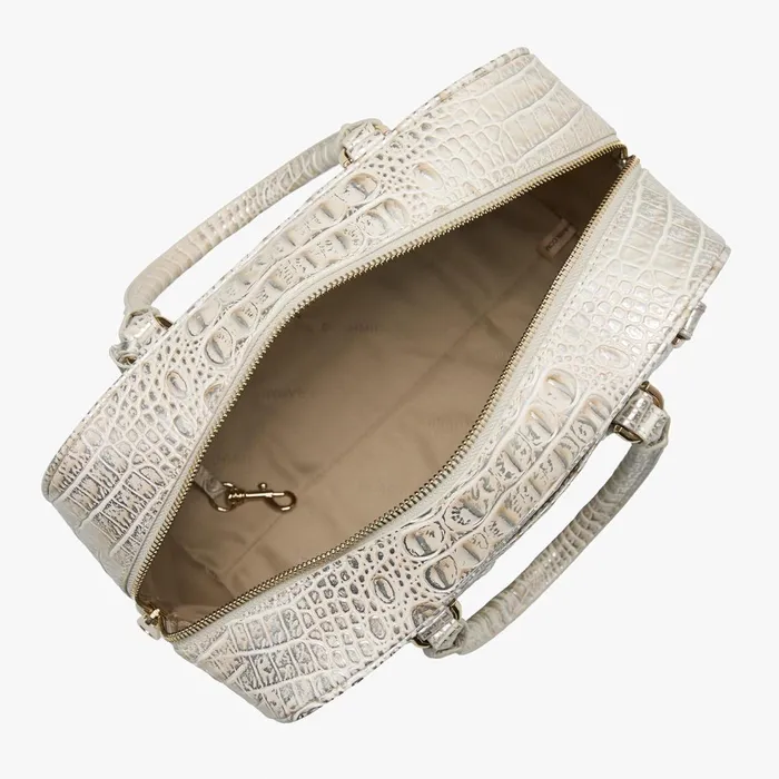 Women Brahmin Satchels Marissa Ivory Dream Women Brahmin Satchels Marissa Ivory Dream