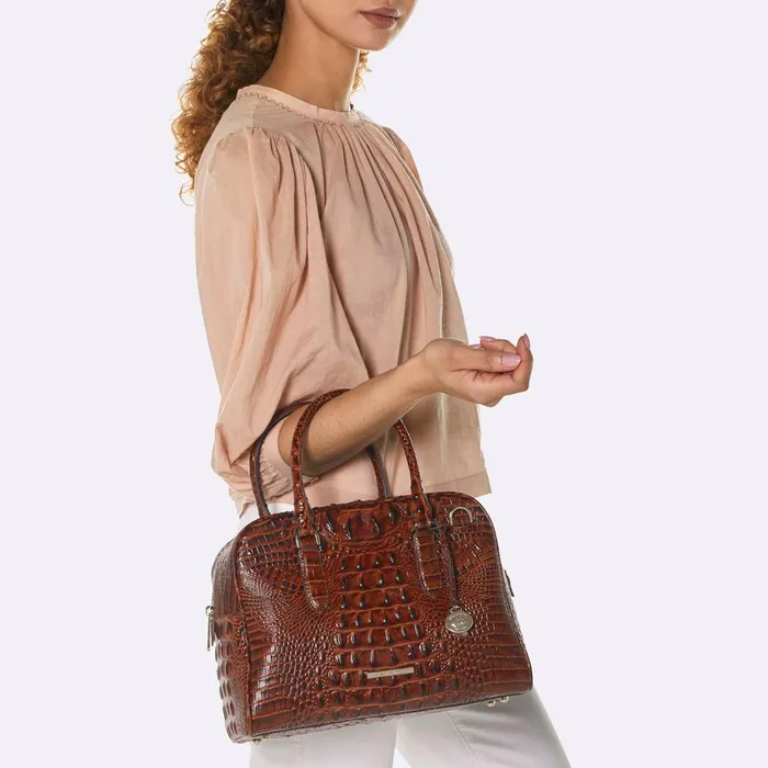 Women Brahmin Satchels Marissa Ivory Dream Women Brahmin Satchels Marissa Ivory Dream