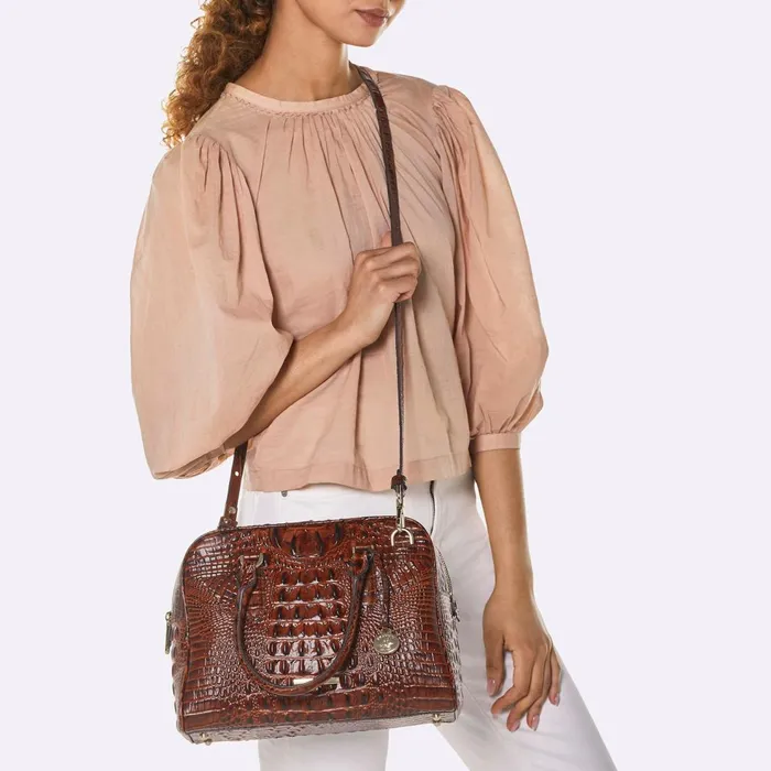 Women Brahmin Satchels Marissa Ivory Dream Women Brahmin Satchels Marissa Ivory Dream