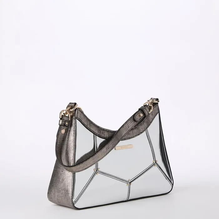 Women Brahmin Shoulder Bags Esme Chrome Tamar Women Brahmin Shoulder Bags Esme Chrome Tamar