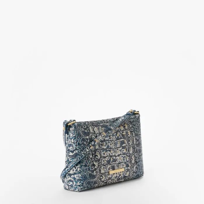 Women Brahmin Shoulder Bags Lorelei Blue Filigree Women Brahmin Shoulder Bags Lorelei Blue Filigree