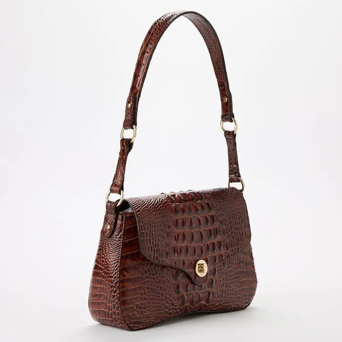Women Brahmin Shoulder Bags Nerida Pecan Women Brahmin Shoulder Bags Nerida Pecan