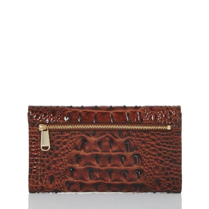 Women Brahmin Wallets and Wristlets Cordelia Wallet Pecan Melbourne Women Brahmin Wallets and Wristlets Cordelia Wallet Pecan Melbourne