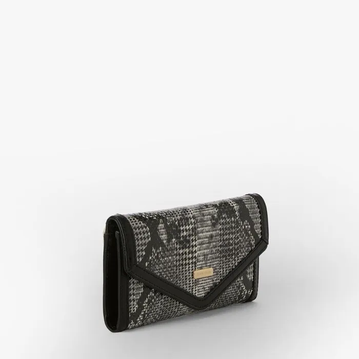 Women Brahmin Wallets and Wristlets Veronica Black Spark Women Brahmin Wallets and Wristlets Veronica Black Spark