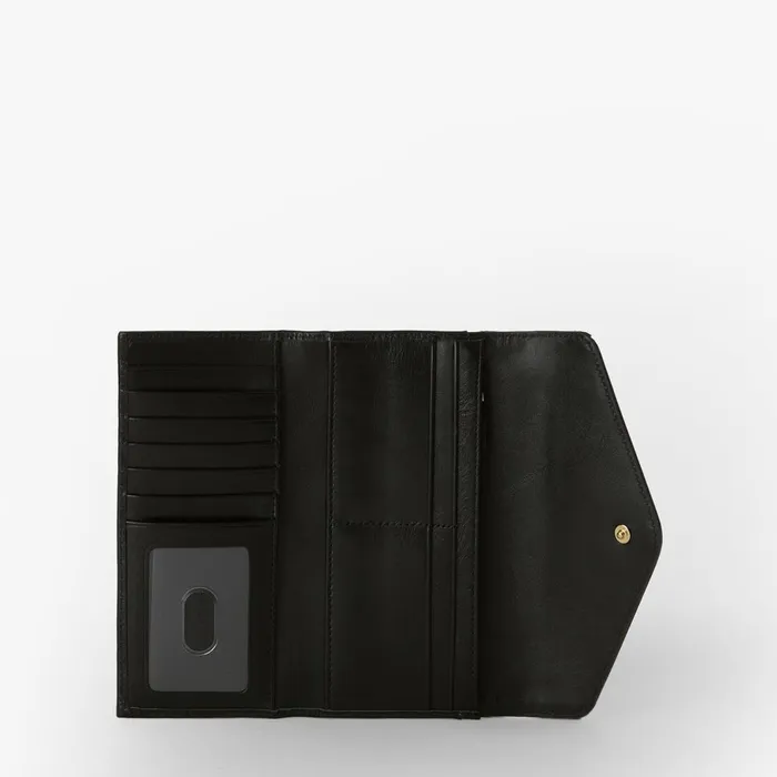 Women Brahmin Wallets and Wristlets Veronica Black Spark Women Brahmin Wallets and Wristlets Veronica Black Spark