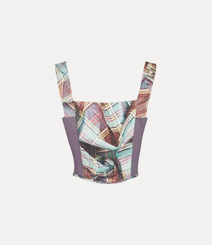 Women Classic Corset Multitartan Vivienne Westwood Tops And Shirts Women Classic Corset Multitartan Vivienne Westwood Tops And Shirts