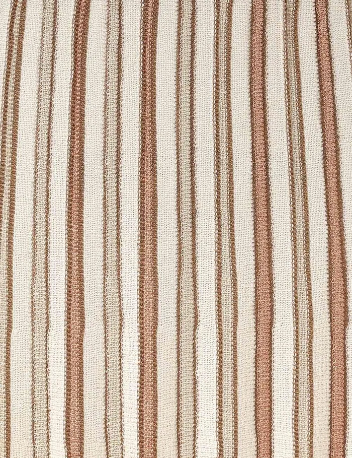 Women Clothing Zimmermann Crush Metallic Stripe Skirt Multi