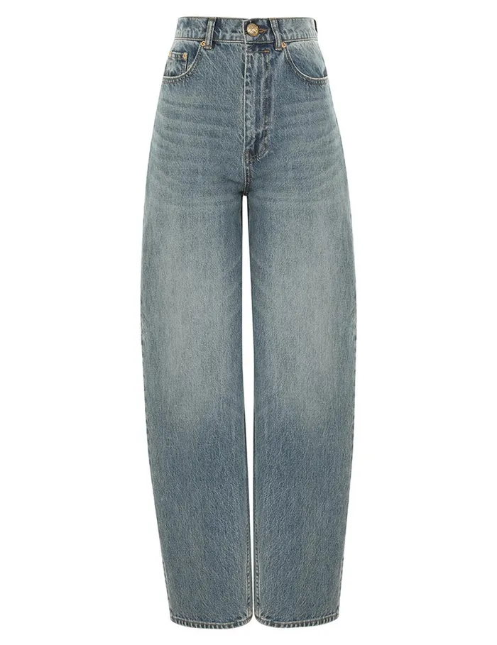 Women Clothing Zimmermann Illustration Barrel Jean Neptune